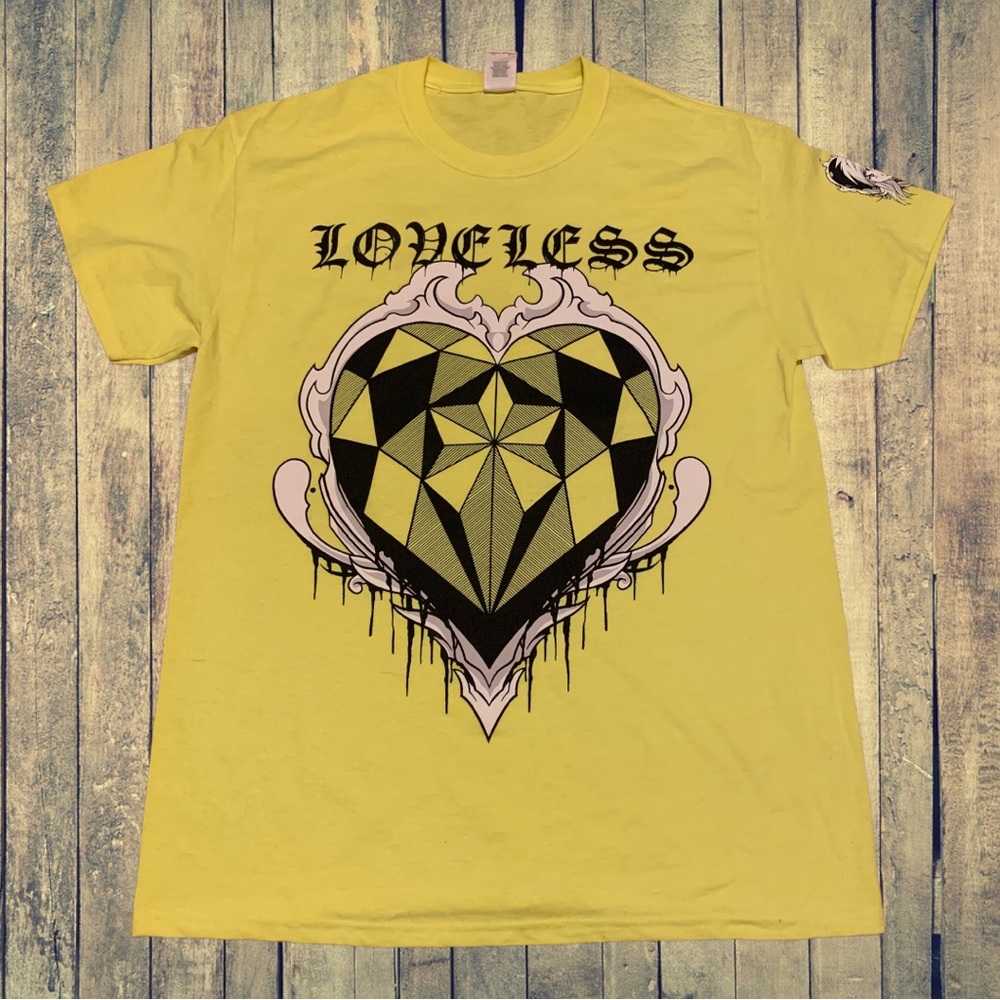 BOTDF Blood On The Dance Floor Zelda Diamond Heart Shirt Scene Emo Drop Dead